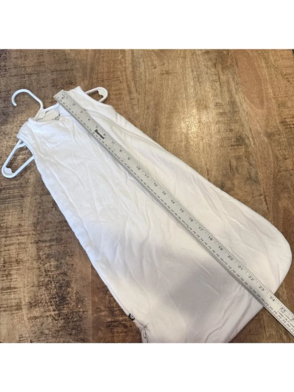 Kyte Baby Sleep Bag 1.0 TOG Size XS Bamboo Rayon Sleep Sack White